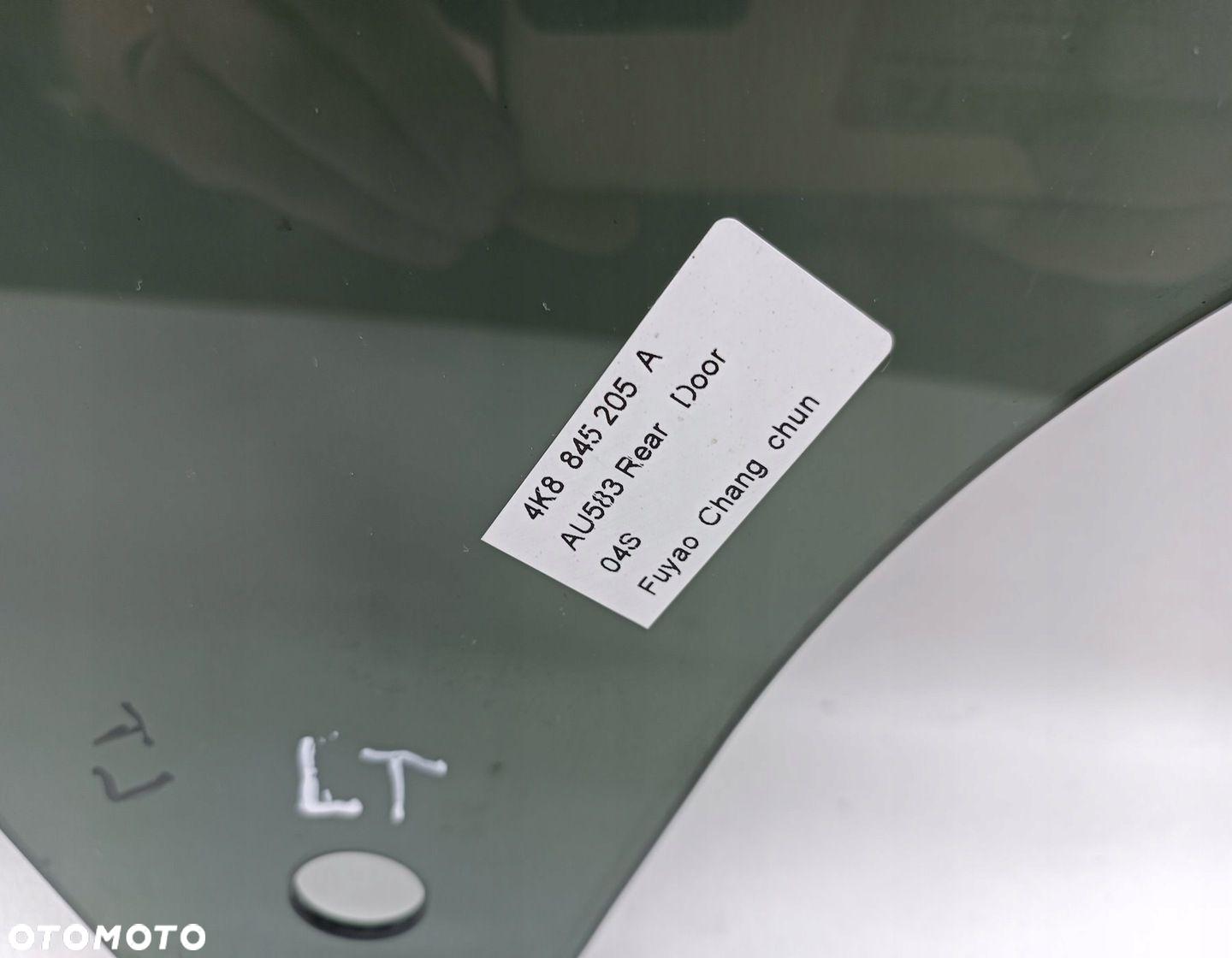 SZYBA LEWA TYLNA DRZWI TYŁ AUDI A7 C8 4K 4K8845205A - 2