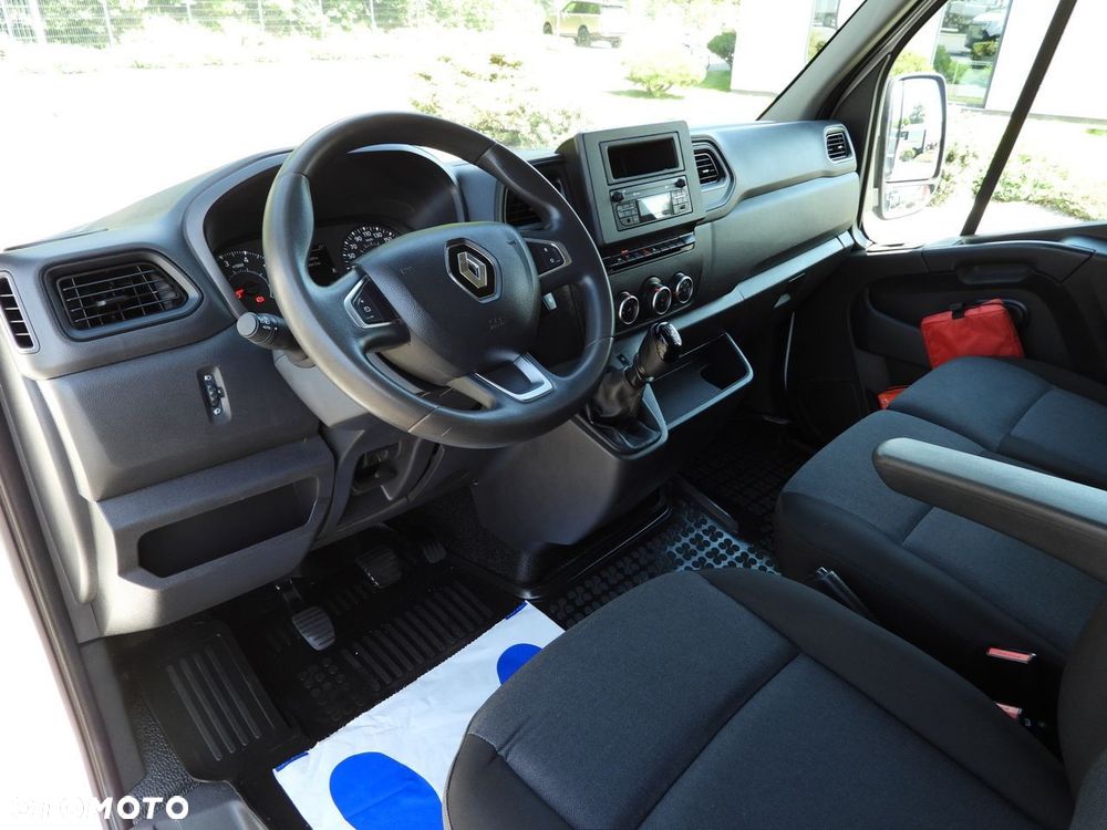 Renault MASTER SKRZYNIA 8 PALET TEMPOMAT LEDY BLIŹNIACZE KOŁA KLIMATYZACJA  165KM - 3