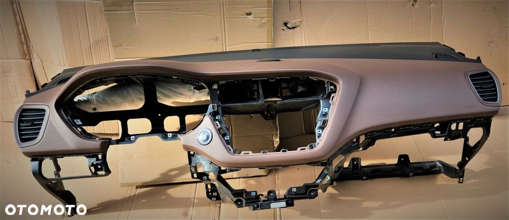 deska rozdzielcza konsola hyundai i20 ii brązowa - 3