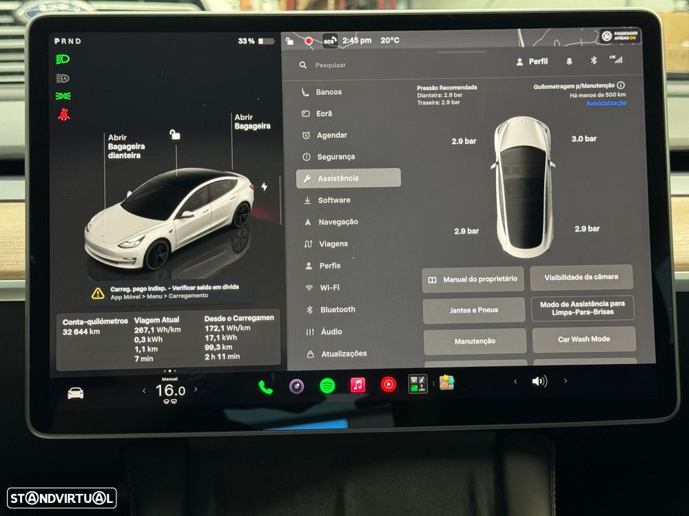 Tesla Model 3 Long Range Tração Traseira - 39