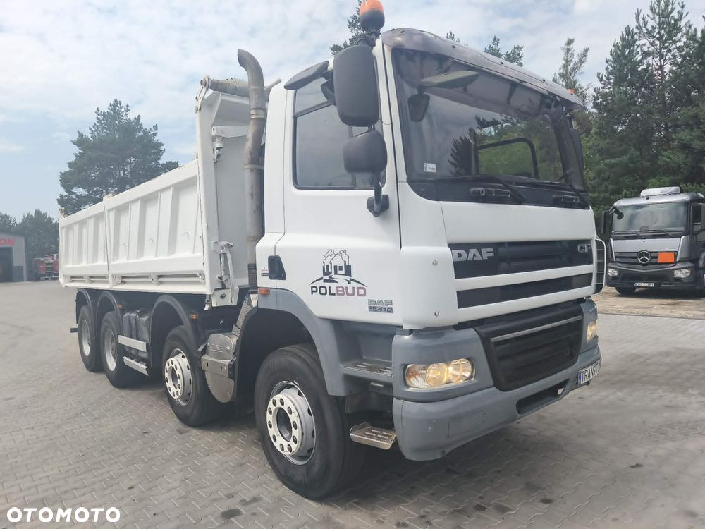 DAF 85.410 8x4 hydroburta Euro 5 Manual resory I własciciel Salon Polska 4 ośka - 3