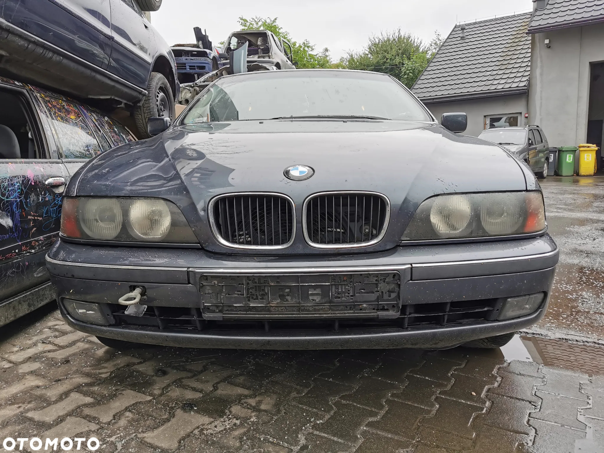 Lampy przód, tył Bmw 5 E39 1996r kod lakieru 310/7 fiordgrau-metallic - 2