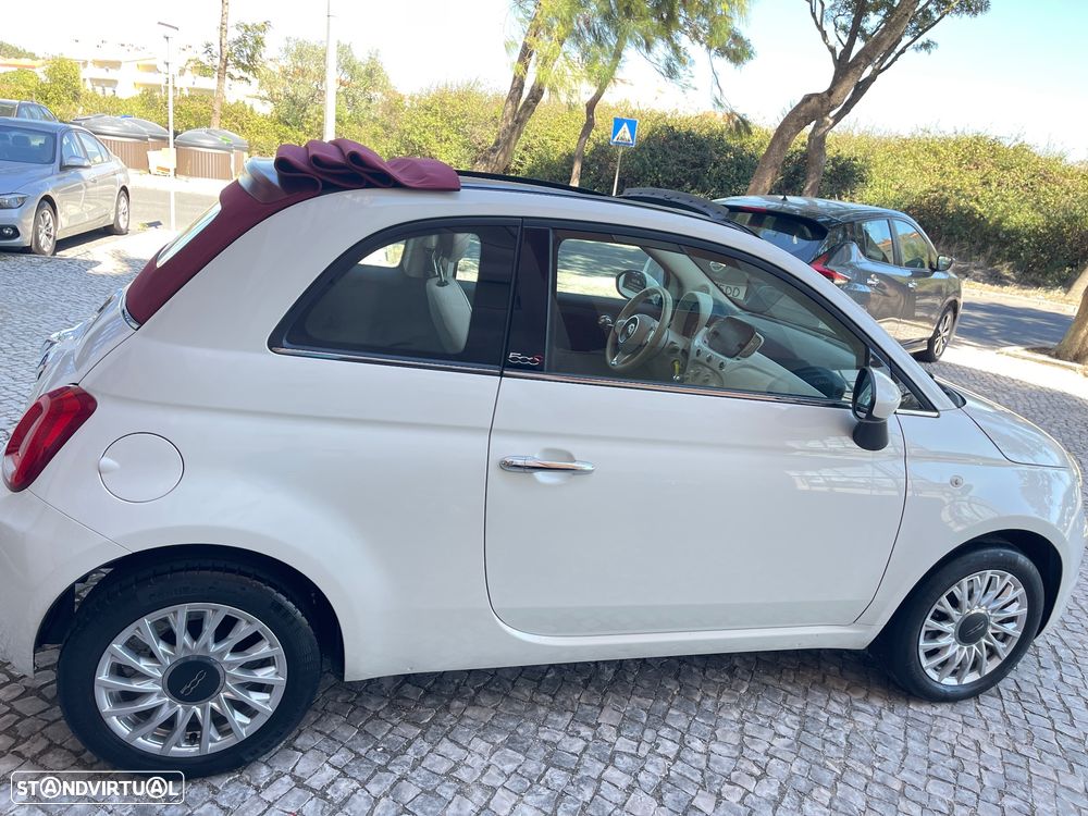 Fiat 500C 1.2 Lounge Dualogic - 8