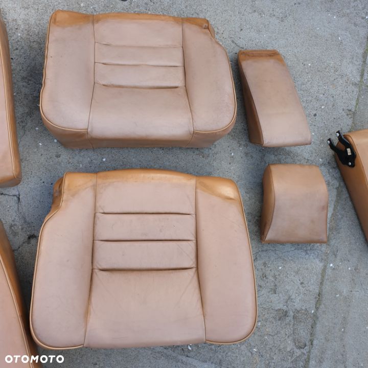 MERCEDES W126 SEC COUPE SEAT FOTEL  FOTELE KANAPA SKORA - 6
