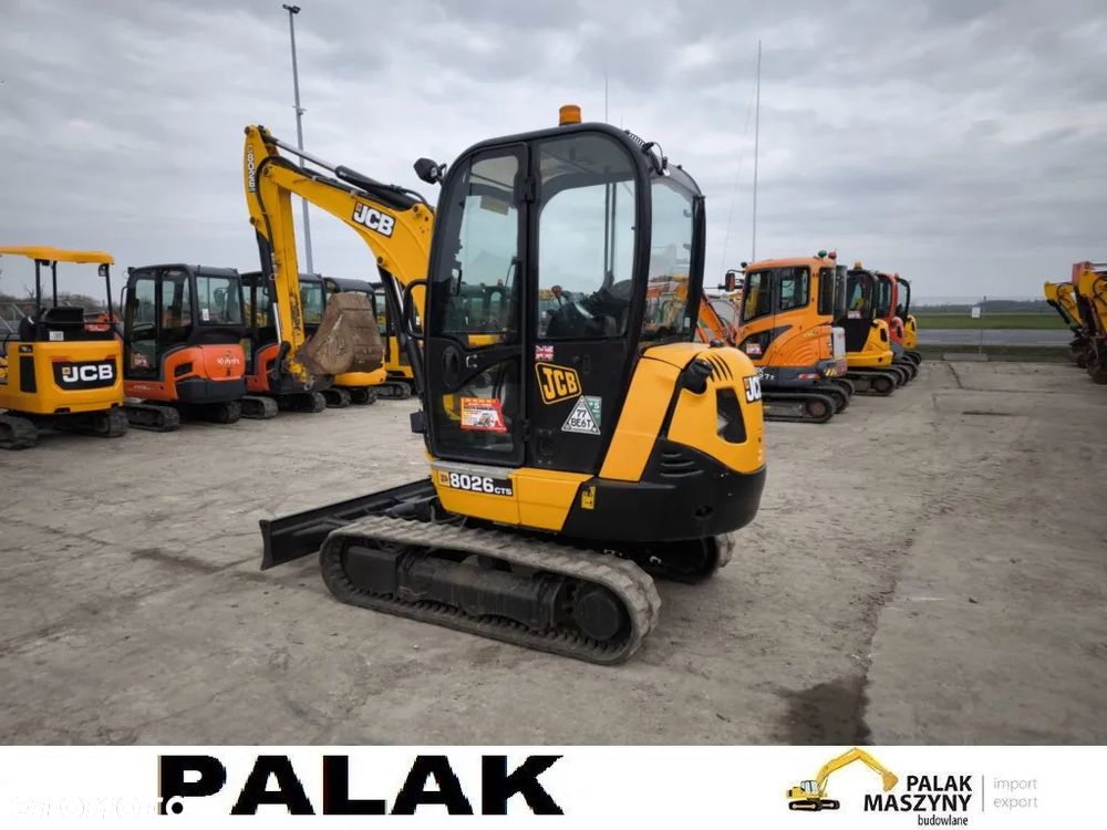 JCB Mini koparka JCB 8026 ,  2022 rok - 4