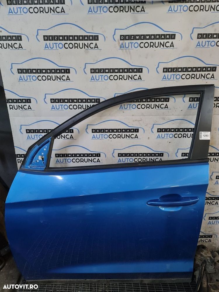 Usa Stanga Fata Hyundai Tucson III 2015 - 2018 SUV 4 Usi Ara Blue Metallic R3U (1293) - 1