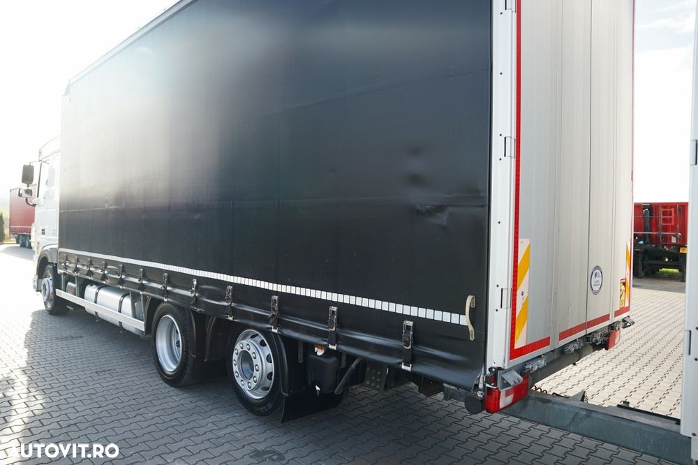 DAF DAF XF 530 / ZESTAW TANDEM / 120 M3 / PRZEJAZDOWY / 6x2 / FIRANKA / 7,75 M + 7,7 M / OŚ PODNOSZONA / DACH PODNOSZONY / -  ROK PRODUKCJI: 2021 DATA I REJESTRACJI: 31.03.2021 PRZEBIEG: 615 000 KM -  EURO 6 AUTOMATYCZNA SKRZYNIA BIEGÓW KLIMATYZACJA TEMP - 12