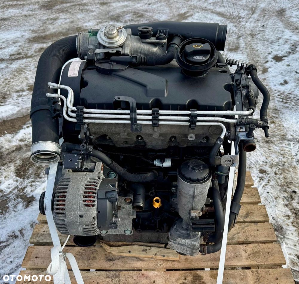 SILNIK KOMPLETNY VW AUDI SKODA BXE BXF BKC BRU 1.9TDI - 2