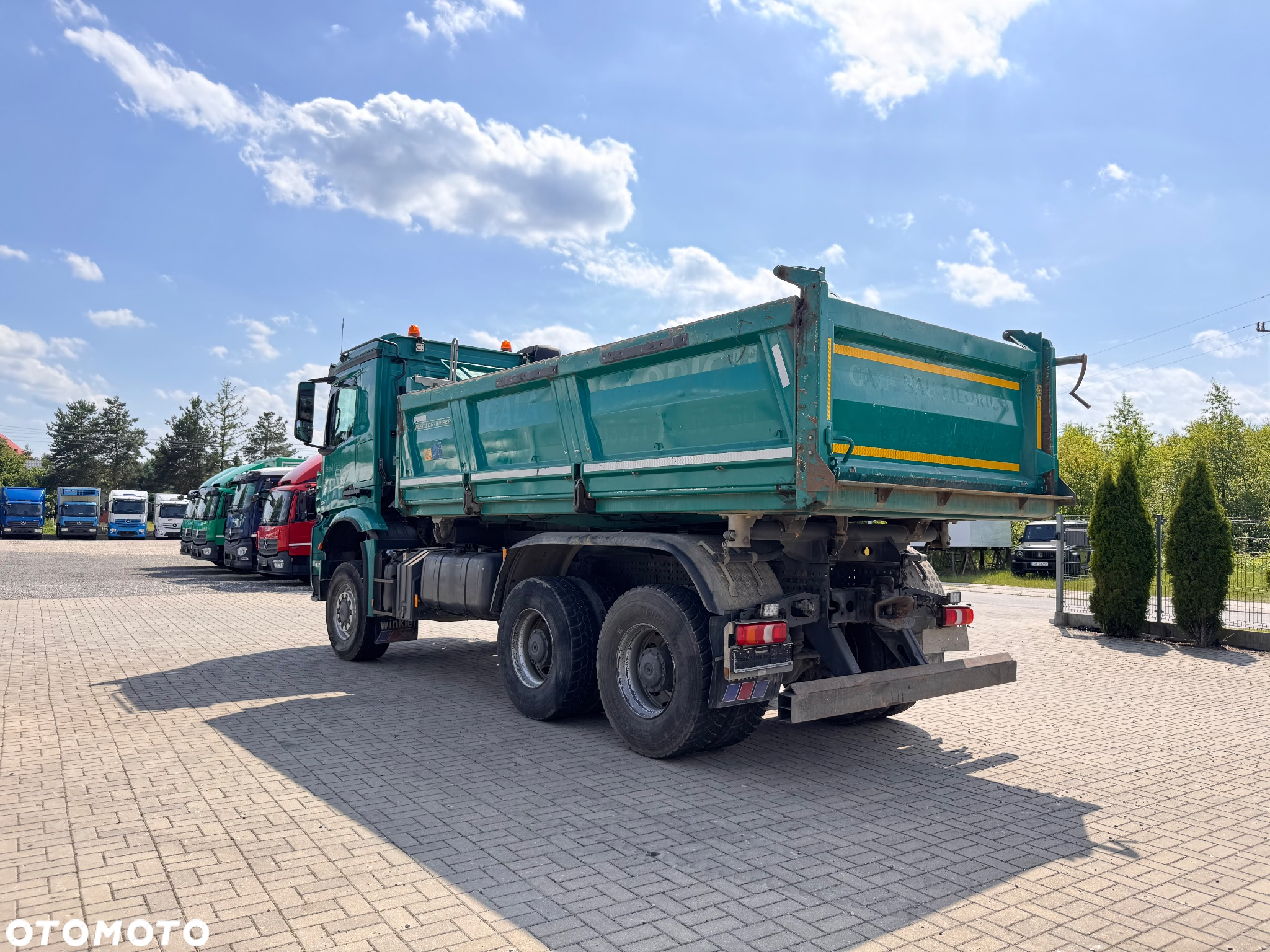 Mercedes-Benz Arocs 6x6 3351 K MEILLER HYDROBURTA - 7