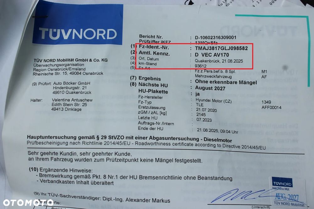 Hyundai Tucson blue 1.6 CRDi 2WD DCT Premium - 40
