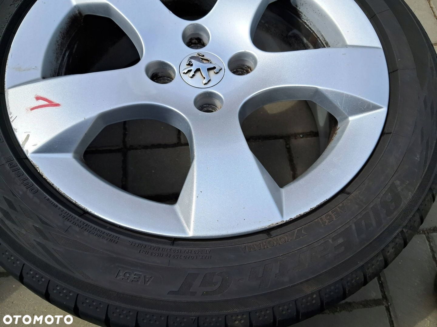 Peugeot 3008 I FELGI Aluminiowe 17" 4x108 ET29 opony 225/50R17 - 9