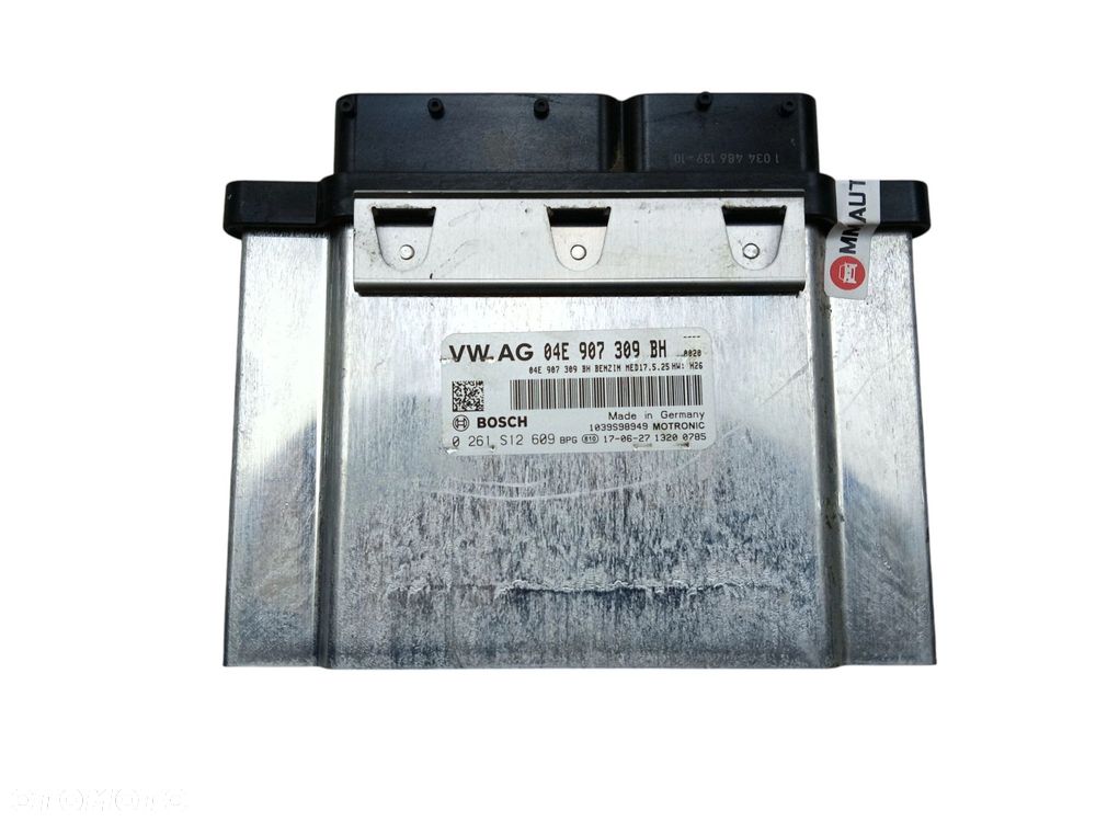 KOMPUTER STEROWNIK SILNIKA SEAT LEON III LIFT (2016-2020) 1.4 TSI 125KM 04E907309BH - 3