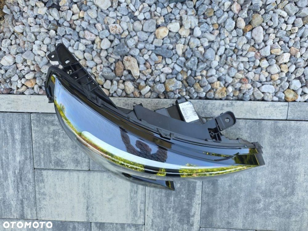 RENAULT CLIO 5 V Lampa prawa Kompletna Full Led 260104922R Długi Led Czarna - 6