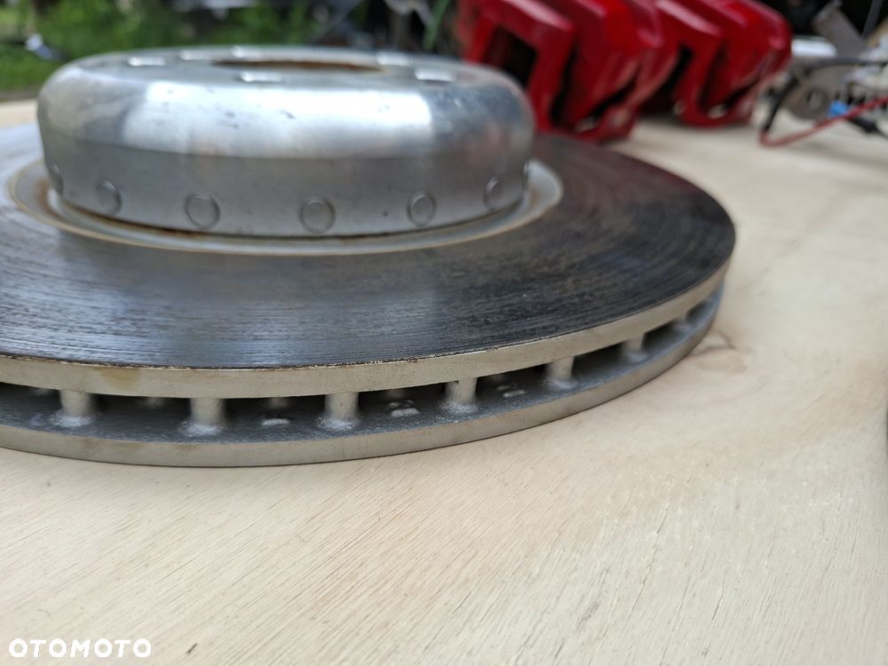 BMW 4 440ix g22 Tarcze 374mm OEM BMW plus klocki OEM plus zaciski M Czerwone komplet - 9
