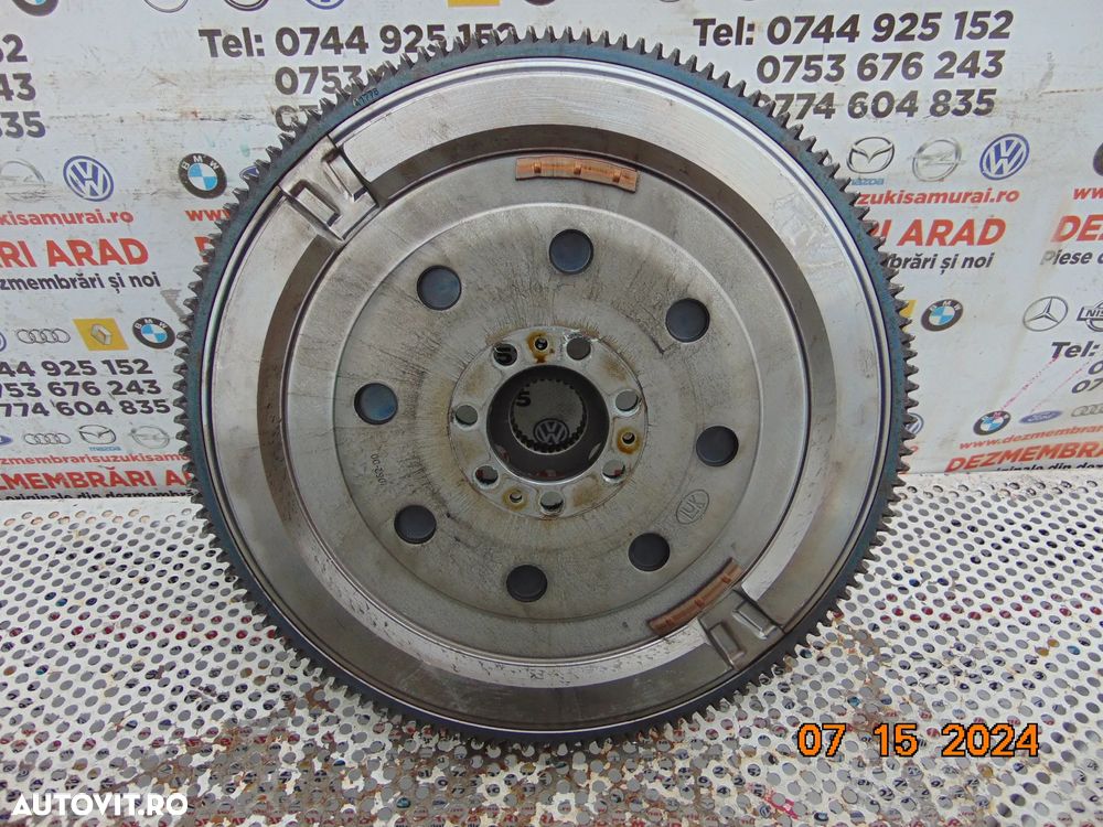 Volanta cutie automata Nissan qashqai j11 1.5 euro 6 ad blue renault kadjar scenic 4 megane 4 cod 123105630r ca NOUA - 6