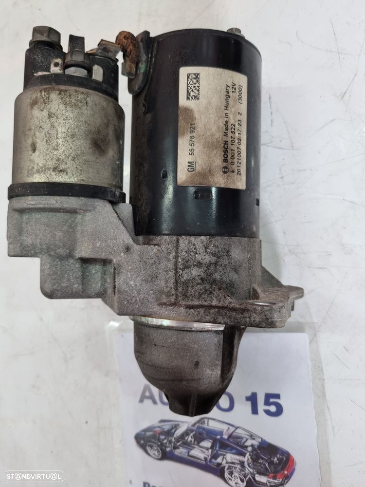motor de arranque Opel Corsa D - Meriva - Astra J  ref: 55578921 - 1