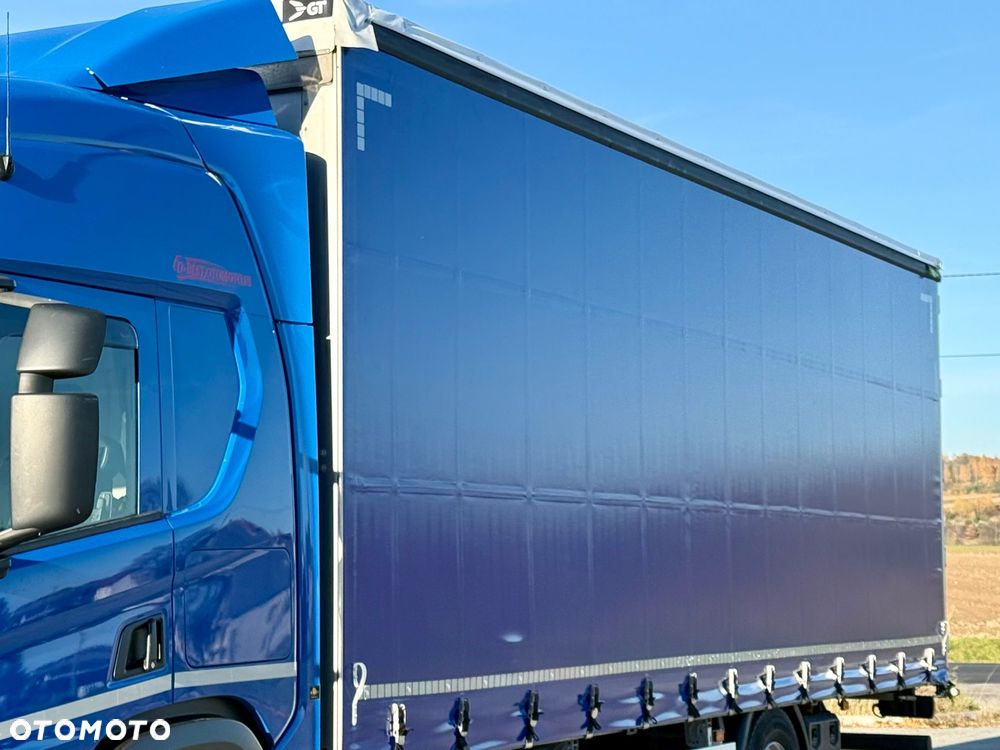 Scania P280 / FIRANKA / 20 EUROPALET / SYPIALKA / SILNIK 6 / AUTOMAT / EURO 6 / NISKI PRZEBIEG / 12.2021 ROK - 7