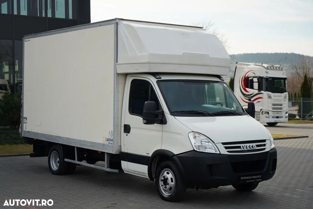 Iveco DAILY 35-150 / CONTAINER 4.3 m / 750 KG RIDICARE / DUBLU / IMPORTAT - 4