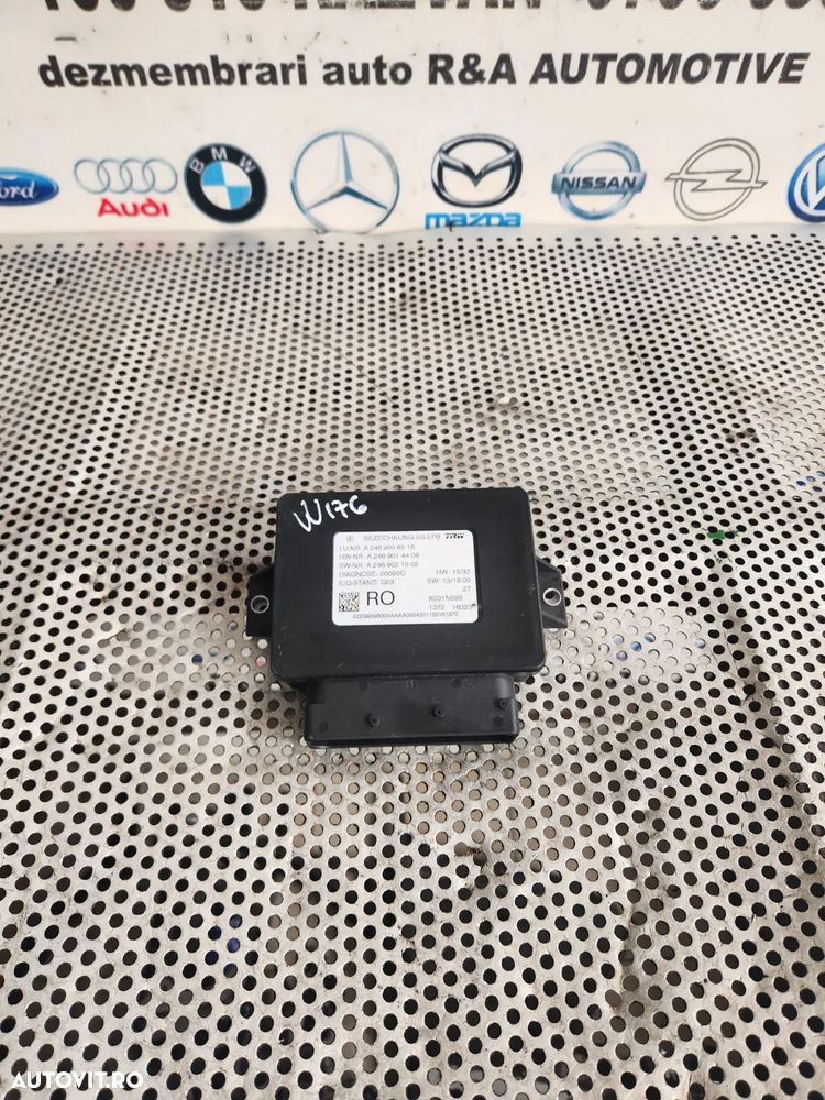 Modul Frana De Mana Mercedes A/B Class W246 W176 GLA X156 W156 CLA W117 Cod A2469008516 Dezmembrez Mercedes Motor 651 - Dezmembrari Arad - 2