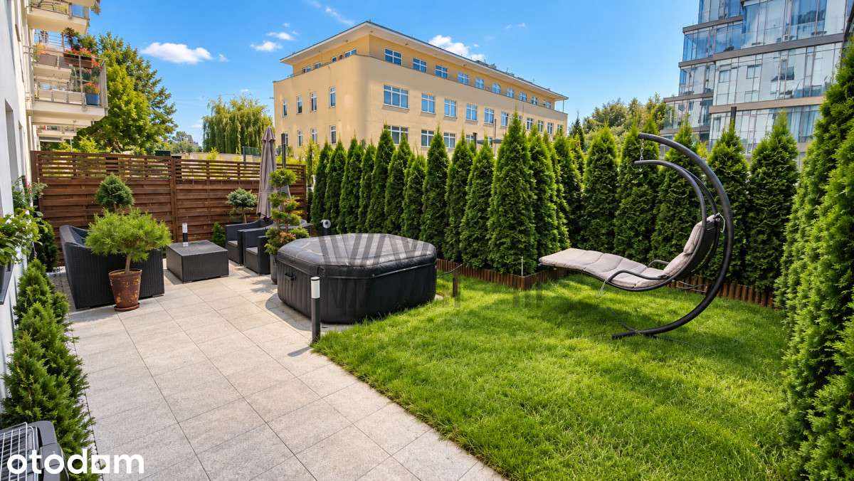 58m2 | Ogródek z jacuzzi | 2 miejsca garażowe