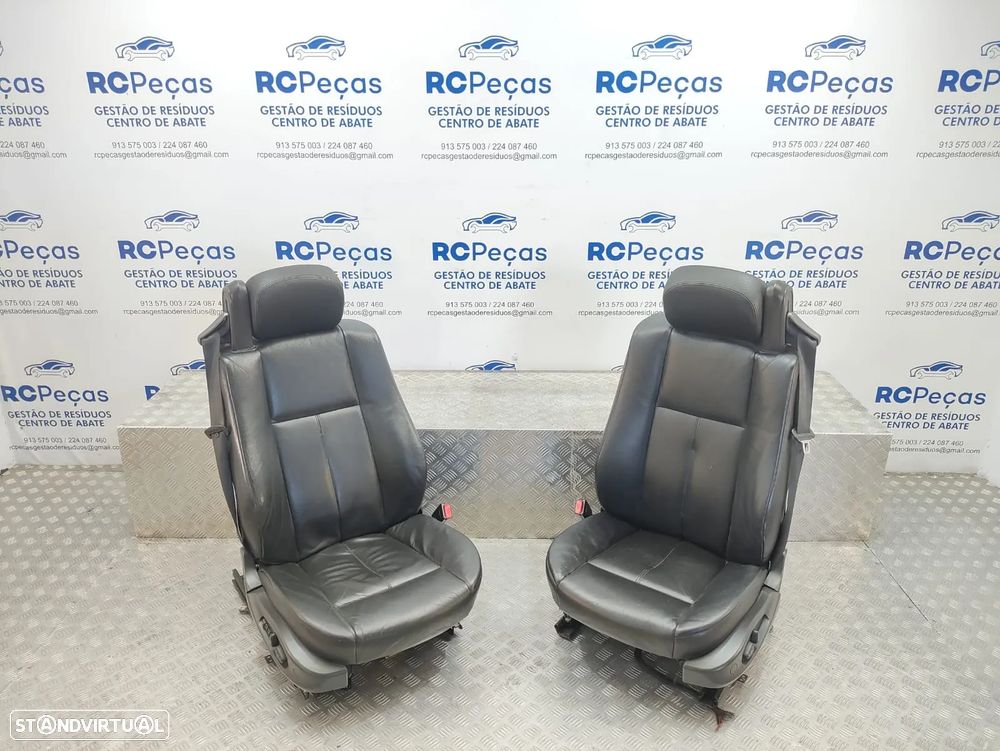 Conjunto Bancos Frente Frontais Pele BMW Serie 6 E64 Cabrio Eletricos 2003 a 2010 - 5