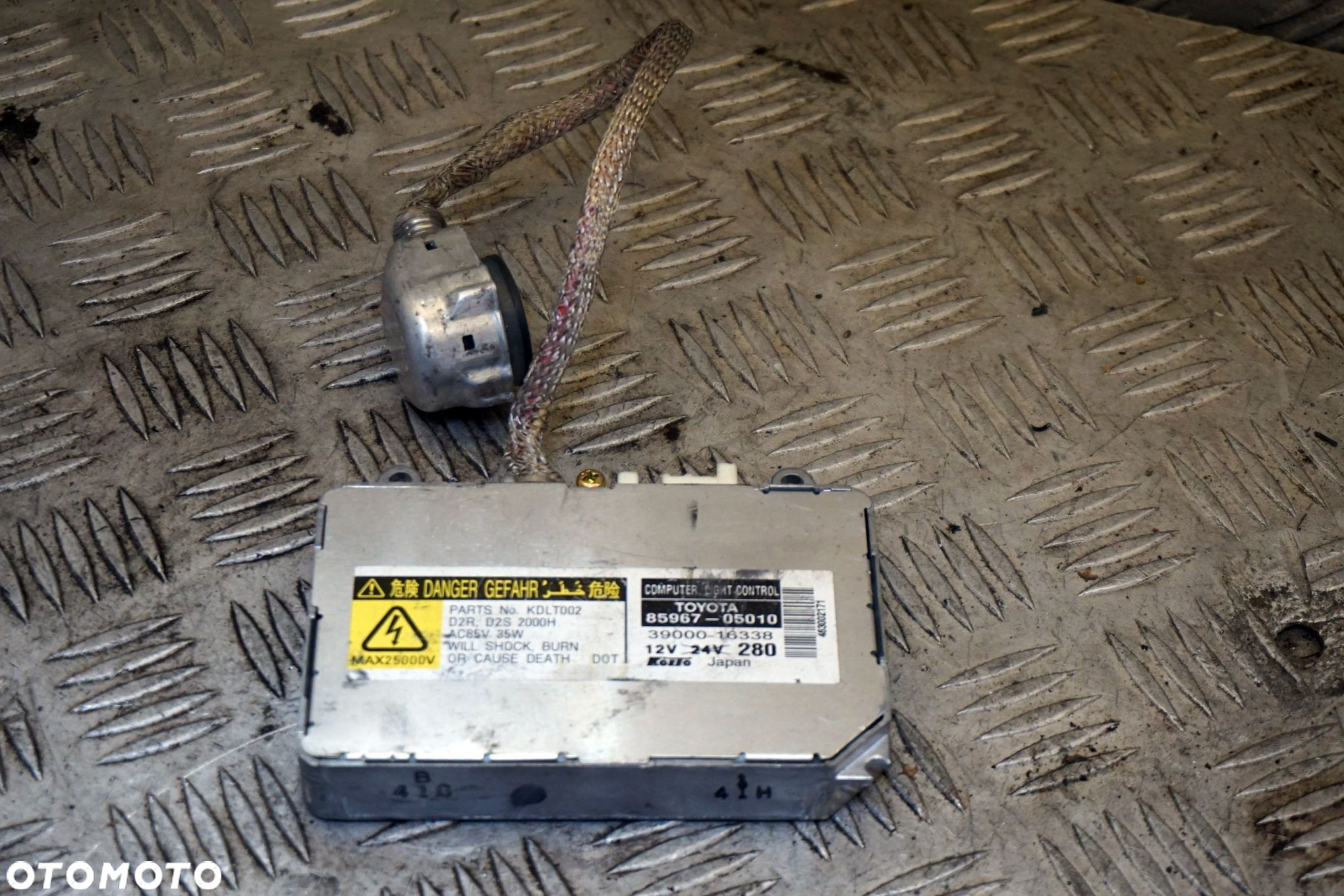PRZETWORNICA XENON VEL SATIS PH1 8200051260 39000-16170 85967-05010 39000-16338 RENAULT 2001-2004 - 9