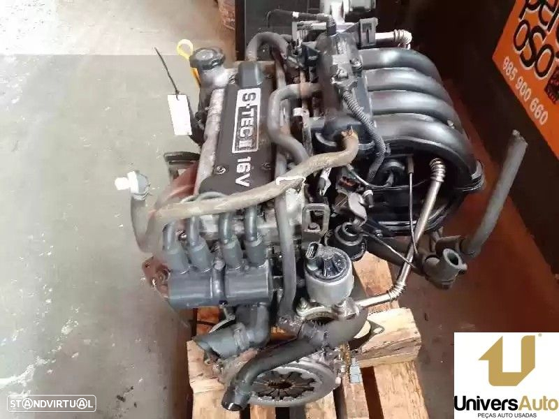 MOTOR COMPLETO CHEVROLET AVEO / KALOS FASTBACK 2009 -B12D1 - 3