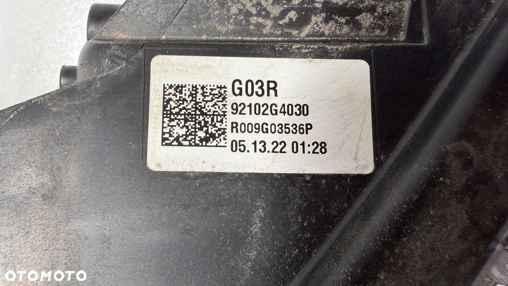 HYUNDAI I30 III LAMPA PRAWA PRAWY PRZÓD PRZEDNIA DOŚWIETLANIE 17-21 - 5