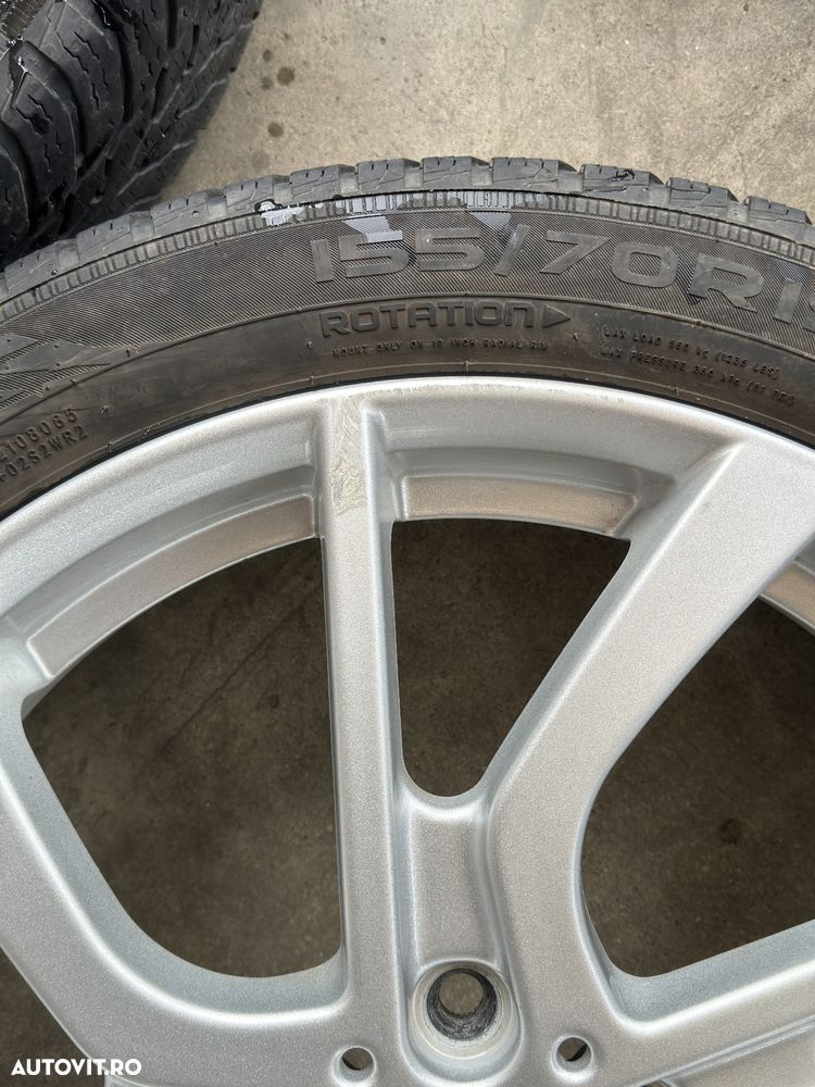 Vând jante aliaj BMW I3 pe 19” cu anvelope iarnă - 7