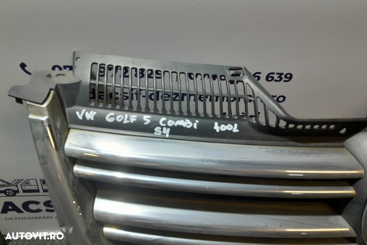 Grila radiator 1K5853651 Volkswagen VW Golf 5 [2003 - 2009] Variant w - 2