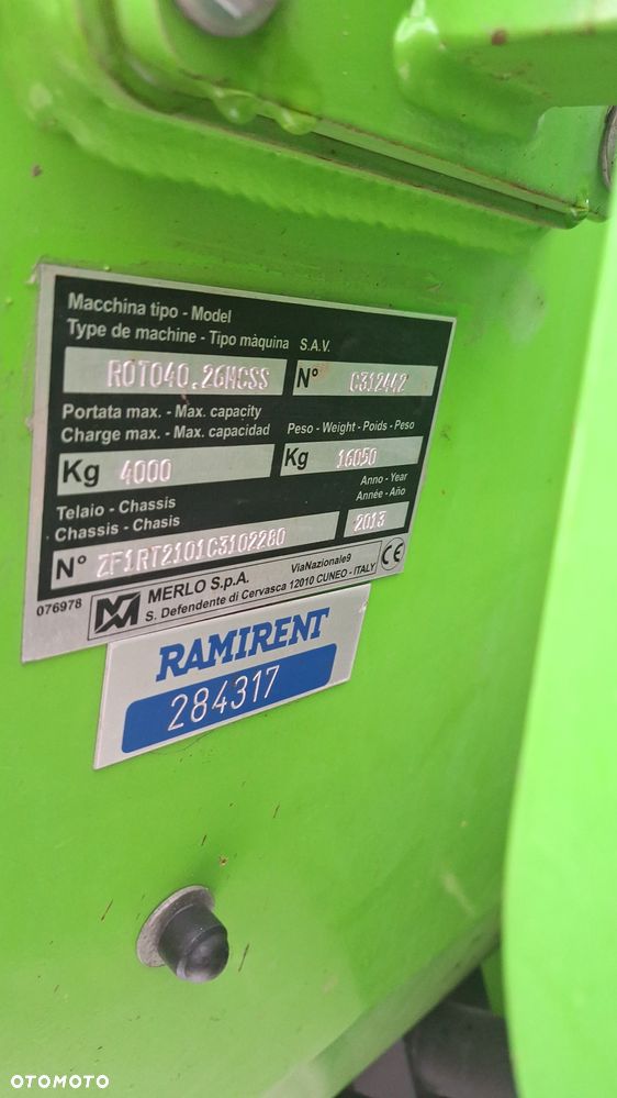Merlo 40.26 roto - 2