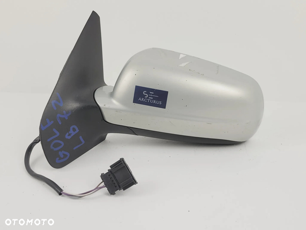 VW GOLF IV 4 BORA LUSTERKO LEWE ELEKTRYCZNE 5 PIN LB7Z SREBRNE