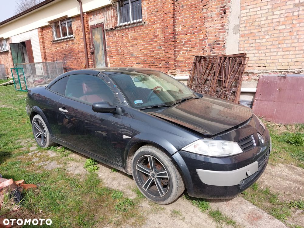 Zderzak RENAULT MEGANE CC 1,6B 05r. drzwi,maska,klapa,lampy.... - 2