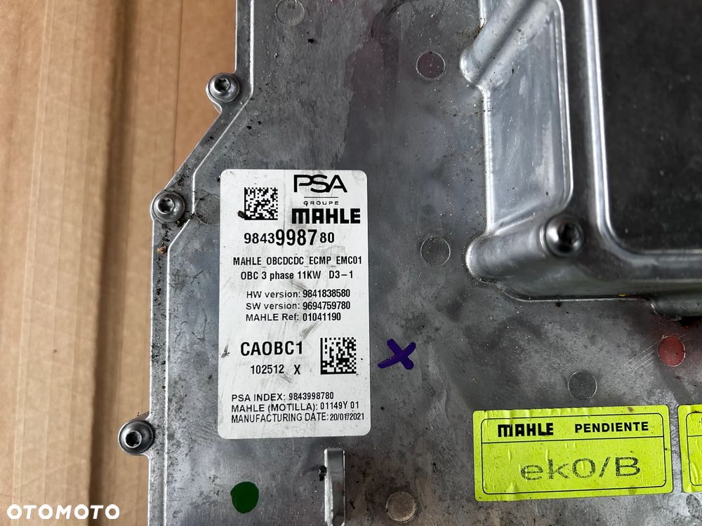OPEL PEUGEOT CITROEN FALOWNIK INWERTER MODUŁ 9843998780 - 2
