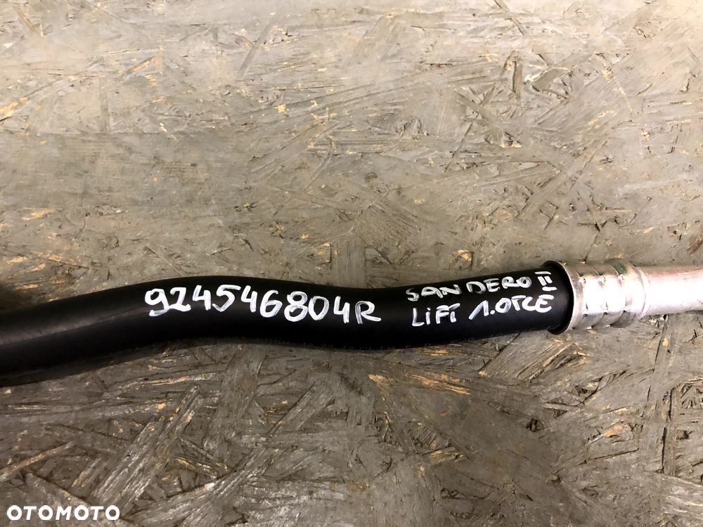 DACIA SANDERO II LOGAN II LIFT 1.0 TCE PRZEWÓD WĄŻ RURA KLIMATYZACJI KLIMY 924546804R - 3