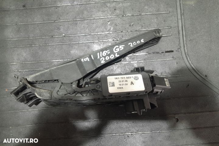 Pedala acceleratie 1K1721503P 1K1721503P Volkswagen VW Golf 5 [2003 - - 3