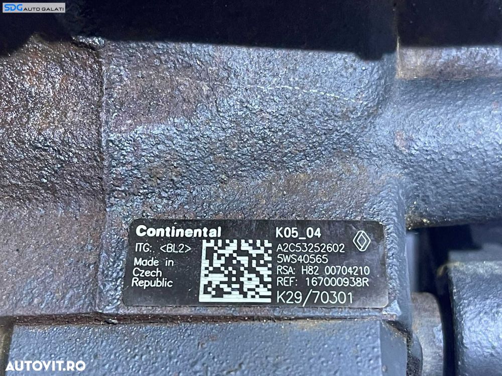Pompa Inalta Presiune cu Senzor Regulator Renault Laguna 3 1.5 DCI 2007 - 2015 Cod 8200704210 H8200704210 167000938R A2C53252602 [M6061] - 4