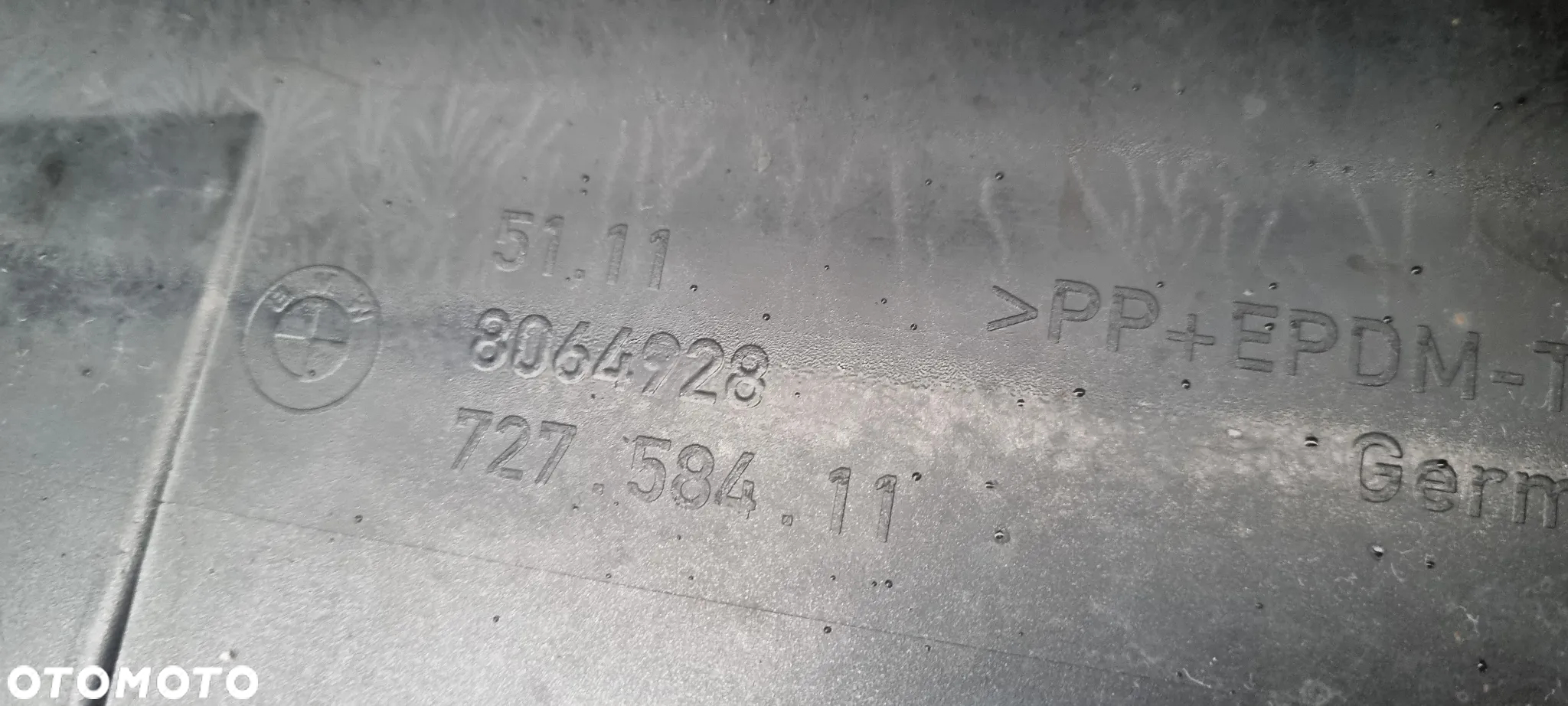 BMW 5 G30 G31 M-PAKIET 2017- zderzak przód oryginał MB372 - 12