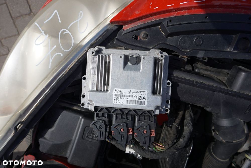 ZESTAW STARTOWY ODPALENIA 207  1.4 16V 9664738780 PEUGEOT 2006-2009 - 2