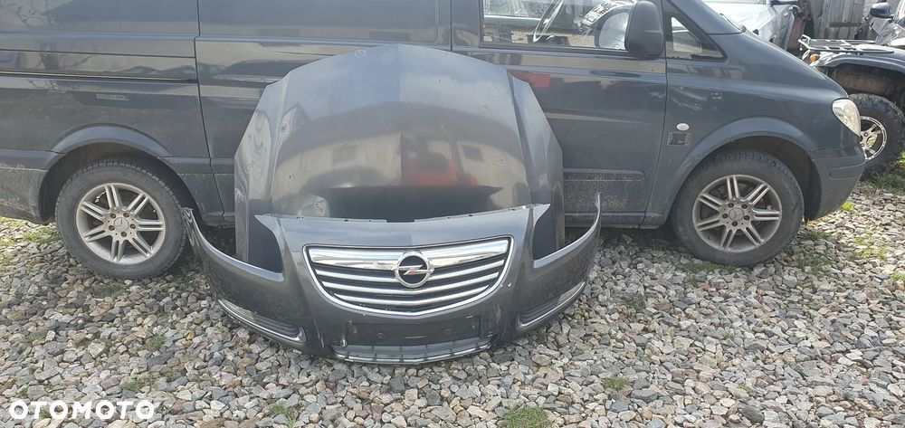 Opel Insignia A przód komplet maska zderzak lampy europa - 2