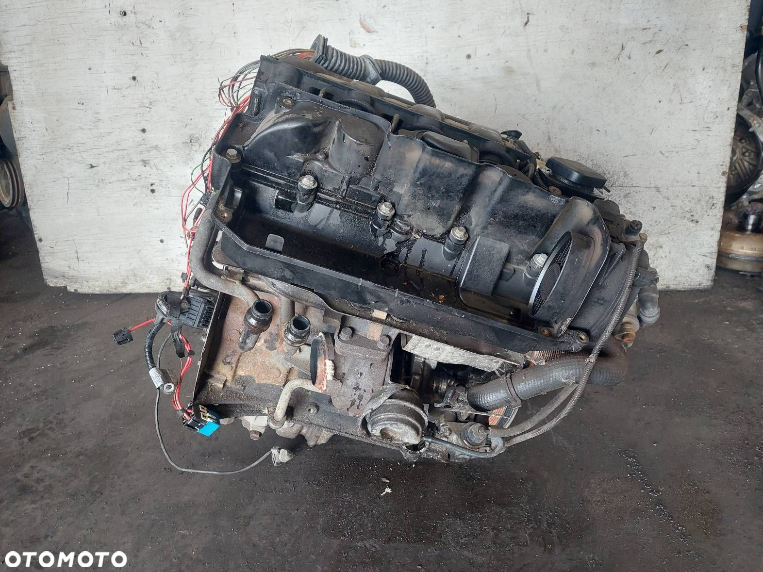 SILNIK DIESEL + POMPA WTRYSKI TURBO BMW E46 320D 2.0 D 136 KM M47D20 - 6