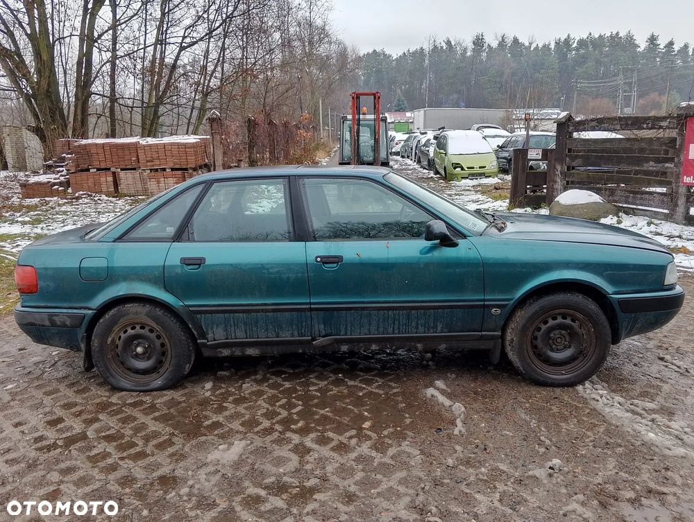 Audi 80 B4 (91-00r.) 2.0 B 88KM. Silnik ABT Skrzynia CGT pasuje do CDY/CCE/CCF/ATR  lakier LZ6P/L9.Cały na części. GWARANCJA !!!  Przód Tył Zestaw Komplet Drzwi Klapa Zderzak Błotnik Maska Grill Atrapa Szyba Pas Lampa Lusterko Boczki Fotel Kanapa Kokpit Deska Rozdzielcza Przełącznik Włącznik Sterownik Przewody Wiązka Instalacja Moduł Komputer Czujnik Listwa Pompa Alternator Wtryski Głowica Rozrusznik Kompresor Sprzęgło Dwumas Silnik Skrzynia ABS Klimatyzacji Paliwa Wspomagania Kolektor Turbina Przepustnica Zawór Chłodnica Koło Hak Belka Sanki Zawieszenie Mcpherson Półoś Amortyzator Wydech Tłumik Zacisk Most - 7