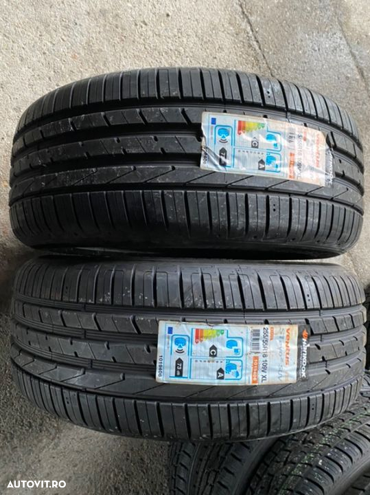 vand 2 anvelope 255/55/18 hankook de vară cu runflat nou