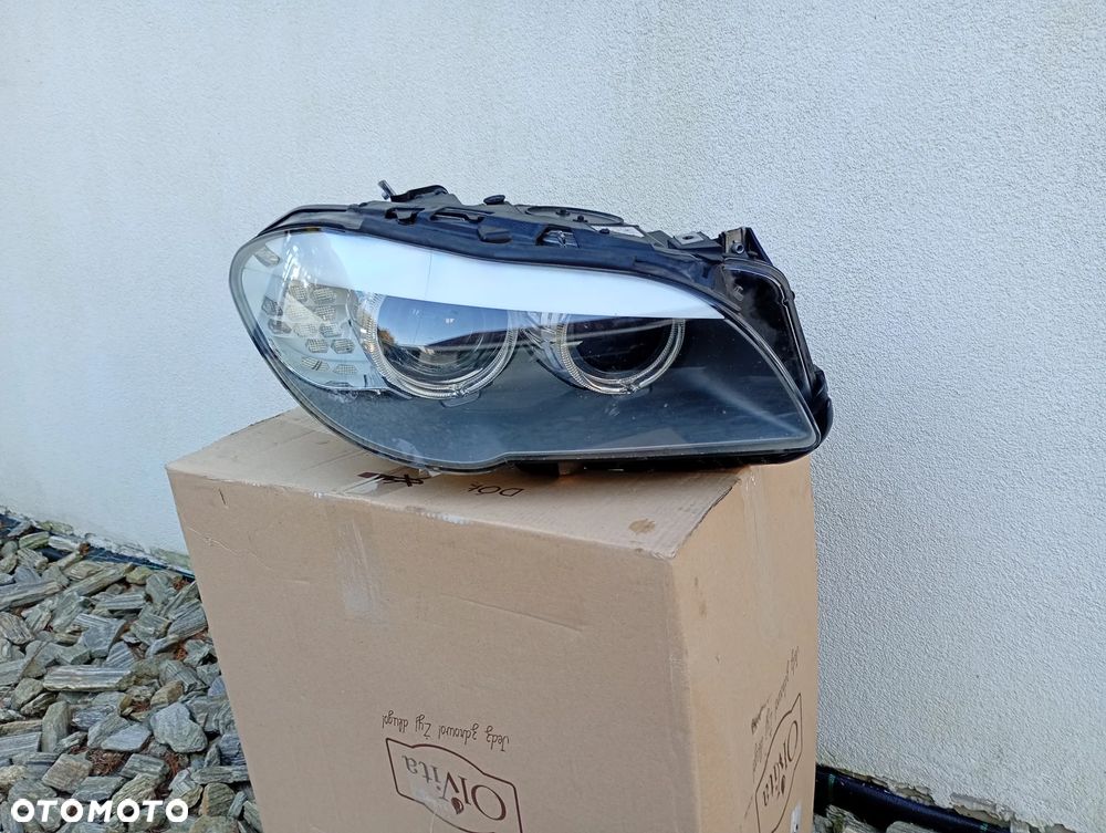 BMW 5 F10 F11 09-13 LAMPA PRAWA PRZEDNIA BI XENON NIESKRETNY 7203246-19 - 3