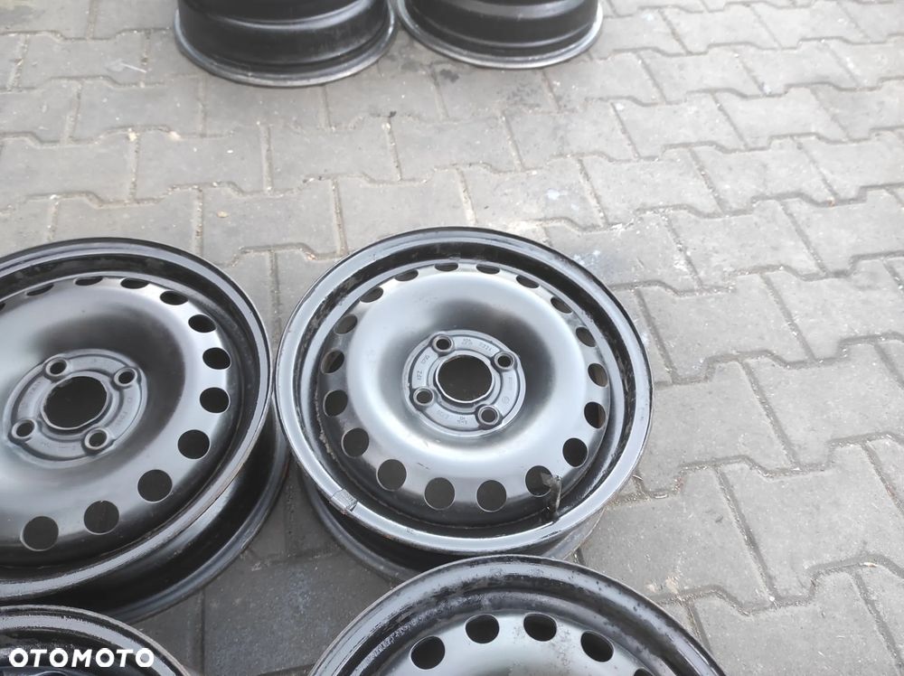 FELGI STALOWE STALÓWKI KOŁA 4X100 R14 CALI ET 35 5J KOMPLET 1S0601027G 1S0601027J VW UP! SEAT MII SKODA CITIGO WYSYŁKA !!!!! - 5