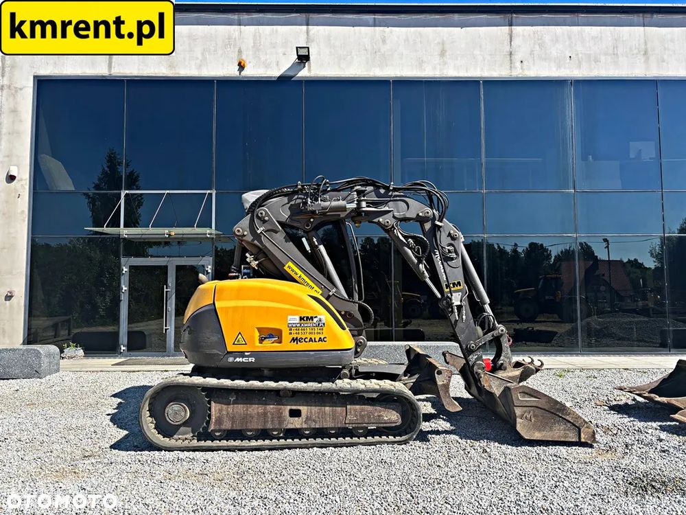 Mecalac 8 MCR MINI-KOPARKA 2018R | MECALAC 6 MCR, JCB 8065 8080 8085 85 Z VOLVO ECR 88, CAT 308, 307 , BOBCAT 80 KOMATSU PC 88 - 3