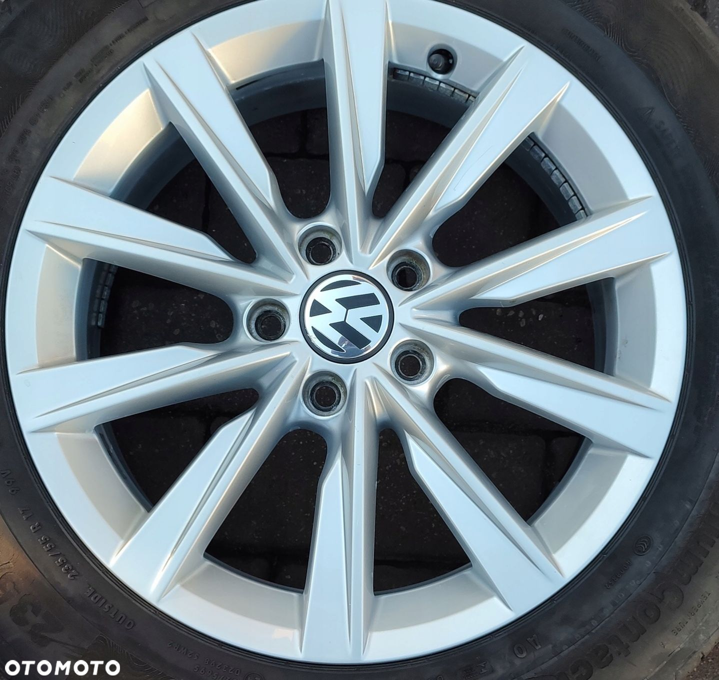 Felgi Aluminiowe Oryg. Volkswagen Tiguan Lift 17Cali 7Jx17 ET43 5x112 Bdb - 2