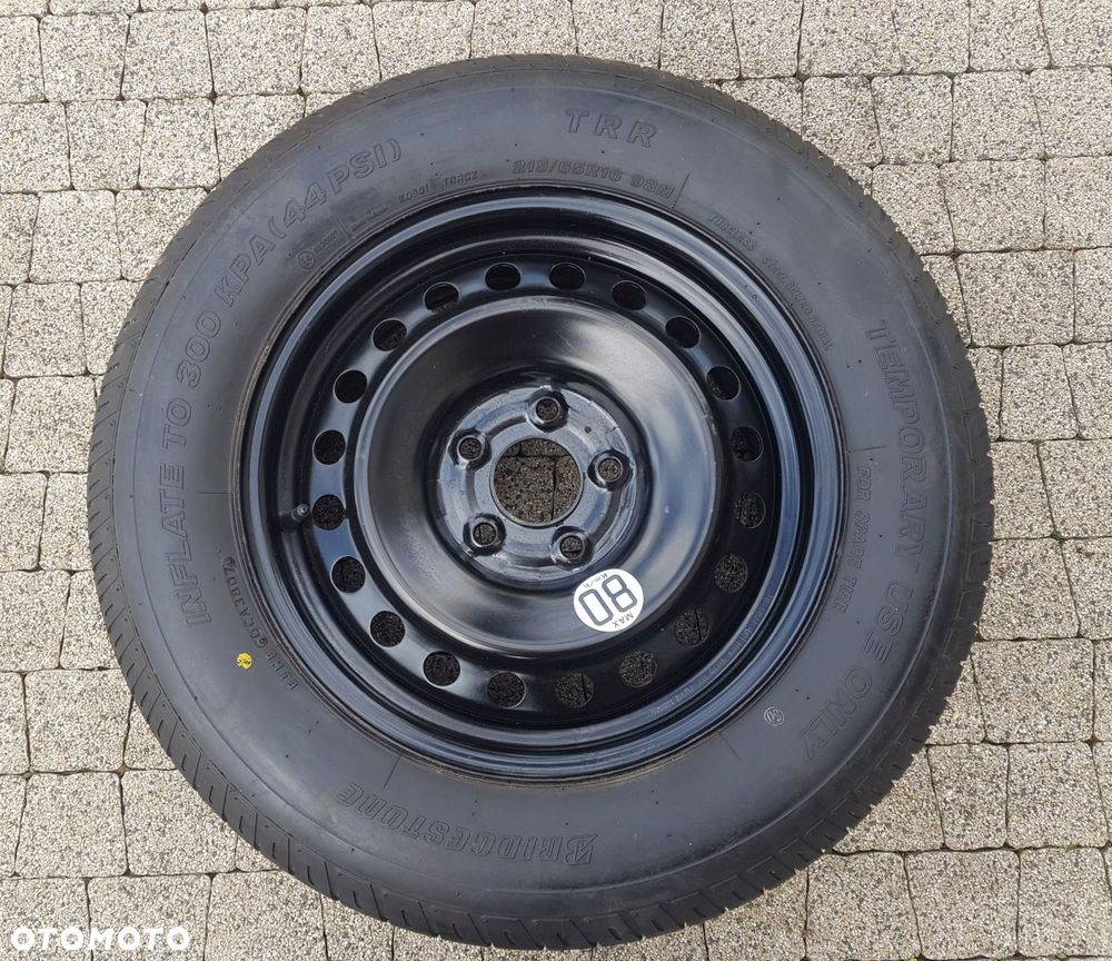 nissan x-trail t31 koŁo dojazdowe 16 x 6.5j 215/65 r16 2007r - 1