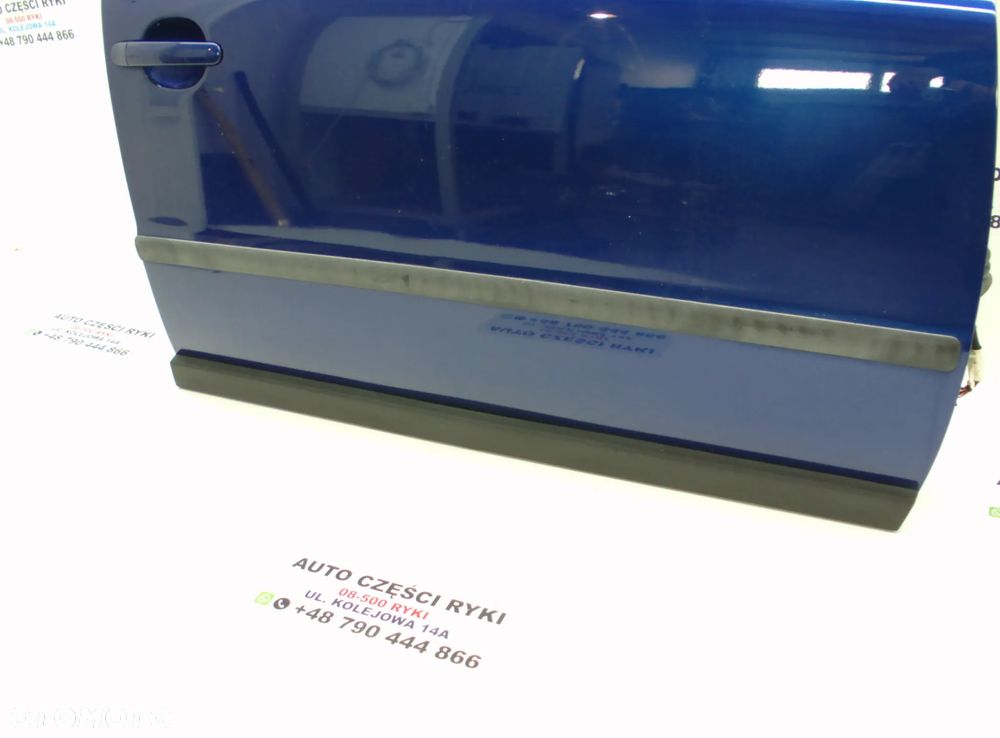 VW Passat B5 FL lift Drzwi Prawy Przód LC5X Lusterko Podnośnik szyba boczek zamek klamka - 3