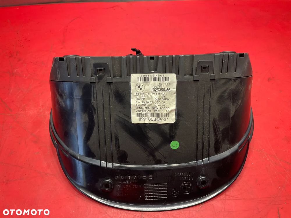 BMW E91 E90 licznik zegary diesel EU 9166846 - 3